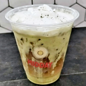 Pistachio Matcha Iced Coffee